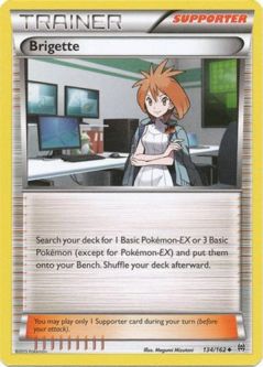 Pokemon Card - XY: BREAKthrough 134/162 - BRIGETTE (uncommon)