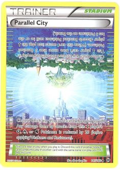 Pokemon Card - XY: BREAKthrough 145/162 - PARALLEL CITY (uncommon)