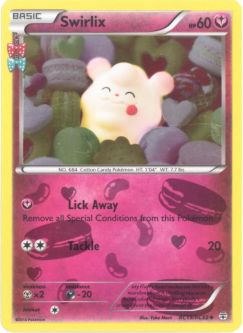 Pokemon Card - Generations RC19/RC32 - SWIRLIX (holo-foil)
