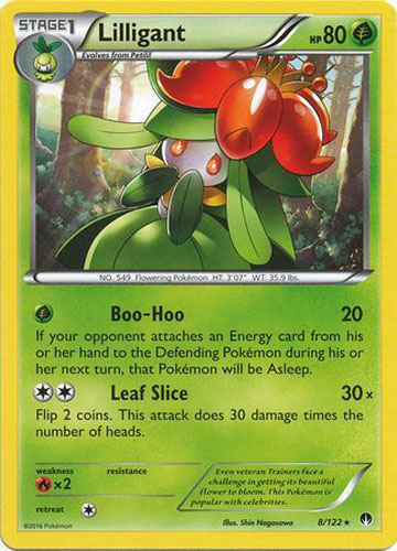 Pokemon Card - XY: BREAKpoint 8/122 - LILLIGANT (rare): BBToyStore.com -  Toys, Plush, Trading Cards, Action Figures & Games online retail store shop  sale
