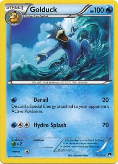 Pokemon Card - XY: BREAKpoint 17/122 - GOLDUCK (rare)