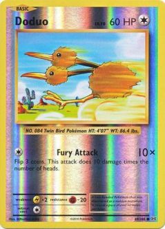 Pokemon Card - XY: Evolutions 69/108 - DODUO (reverse holo)