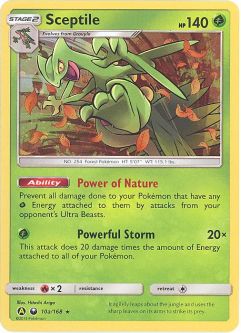 Pokemon Card - S&M: Celestial Storm 10a/168 - SCEPTILE (ALTERNATE Art holo-foil)