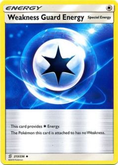 Pokemon Card - S&M: Unified Minds 213/236 - WEAKNESS GUARD ENERGY (uncommon)