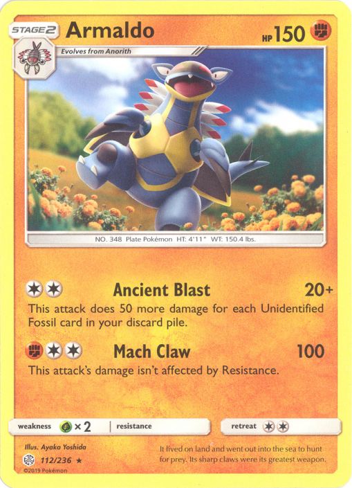 Pokemon Card Sun Moon Cosmic Eclipse 112 236 Armaldo Rare toystore Com Toys Plush Trading Cards Action Figures Games Online Retail Store Shop Sale Pokemon Card Sun Moon Cosmic Eclipse 112 236 Armaldo Rare toystore Com Toys Plush Trading Cards Action Figures Games Online Retail Store Shop Sale