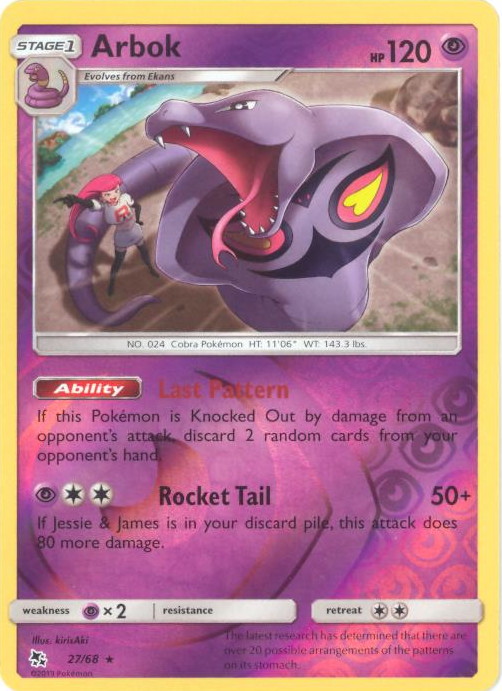 arbok plush