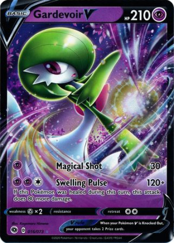 Pokemon Card - Champions Path 16/73 - GARDEVOIR V (ultra rare holo)