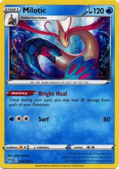 Pokemon Card - Darkness Ablaze 039/189 - MILOTIC (holo-foil)