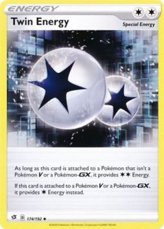 Pokemon Card - S&S: Rebel Clash 174/192 - TWIN ENERGY (uncommon)