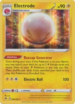 Pokemon Card - Vivid Voltage 046/185 - ELECTRODE (holo-foil)