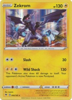 Pokemon Card - Vivid Voltage 060/185 - ZEKROM (holo-foil)