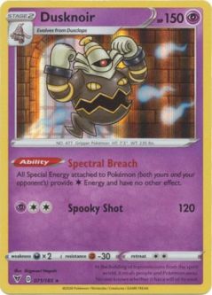 Pokemon Card - Vivid Voltage 071/185 - DUSKNOIR (holo-foil)