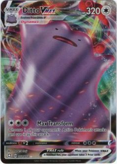 Pokemon Card - Shining Fates 051/072 - DITTO VMAX (ultra rare holo)