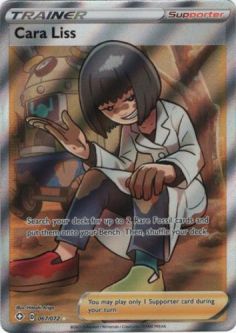 Pokemon Card - Shining Fates 067/072 - CARA LISS (Full Art) (ultra rare holo)