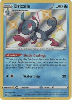 Pokemon Card - Shining Fates SV026/SV122 - DRIZZILE (shiny holo rare)