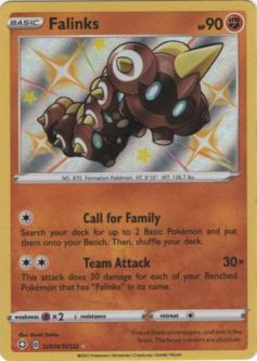 Pokemon Card - Shining Fates SV074/SV122 - FALINKS (shiny holo rare)