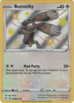 Pokemon Card - Shining Fates SV097/SV122 - BUNNELBY (shiny holo rare)
