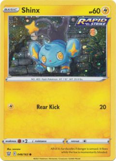 Pokemon Card - S&S: Battle Styles 046/163 - SHINX (holo-foil promo)