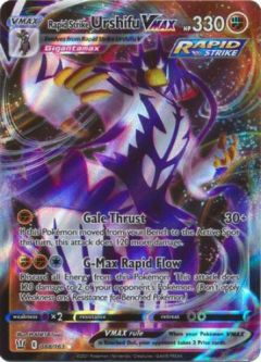 Pokemon Card - Battle Styles 088/163 - RAPID STRIKE URSHIFU VMAX (ultra rare holo)