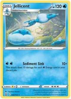 Pokemon Card - S&S: Battle Styles 042/163 - JELLICENT (rare)