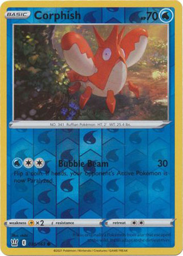 Corphish 38/163 - SWSH05 Battle Styles Near Mint