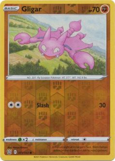 Pokemon Card - S&S: Battle Styles 071/163 - GLIGAR (reverse holo)