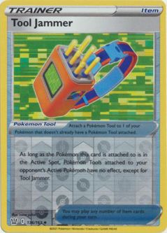 Pokemon Card - S&S: Battle Styles 136/163 - TOOL JAMMER (reverse holo)