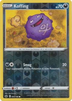 Pokemon Card - S&S: Chilling Reign 094/198 - KOFFING (reverse holo)