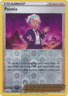 Pokemon Card - S&S: Chilling Reign 149/198 - PEONIA (reverse holo)