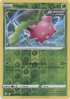 Pokemon Card - S&S: Evolving Skies 002/203 - HOPPIP (reverse holo)