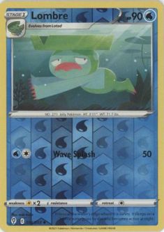 Pokemon Card - S&S: Evolving Skies 033/203 - LOMBRE (reverse holo)