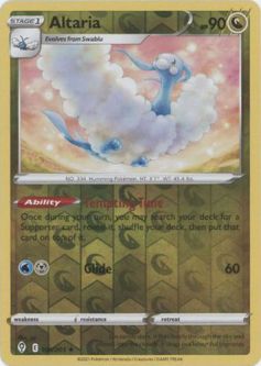 Pokemon Card - S&S: Evolving Skies 106/203 - ALTARIA (reverse holo)