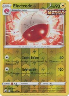 Pokemon Card - S&S: Fusion Strike 088/264 - ELECTRODE (reverse holo)
