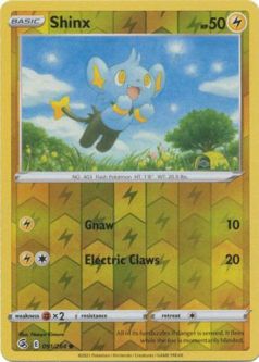Pokemon Card - S&S: Fusion Strike 091/264 - SHINX (reverse holo)