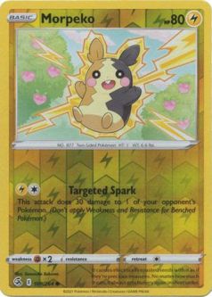 Pokemon Card - S&S: Fusion Strike 109/264 - MORPEKO (reverse holo)