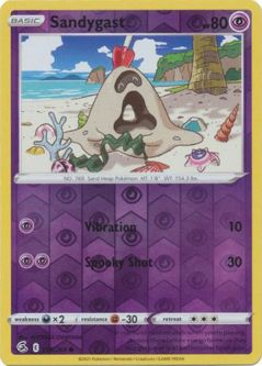 Pokemon Card - S&S: Fusion Strike 125/264 - SANDYGAST (reverse holo)