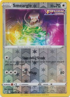 Pokemon Card - S&S: Fusion Strike 209/264 - SMEARGLE (reverse holo)