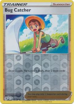 Pokemon Card - S&S: Fusion Strike 226/264 - BUG CATCHER (reverse holo)