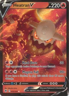 Pokemon Card - S&S: Astral Radiance 025/189 - HEATRAN V (holo-foil)