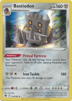 Pokemon Card - S&S: Astral Radiance 110/189 - BASTIODON (holo-foil)