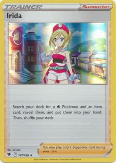 Pokemon Card - S&S: Astral Radiance 147/189 - IRIDA (holo-foil)