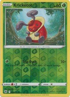 Pokemon Card - S&S: Astral Radiance 009/189 - KRICKETOT (reverse holo)