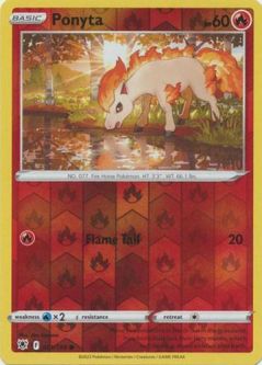 Pokemon Card - S&S: Astral Radiance 021/189 - PONYTA (reverse holo)