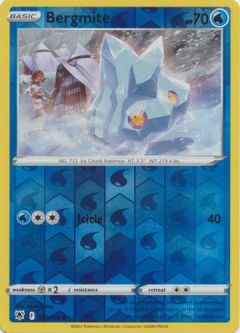 Pokemon Card - S&S: Astral Radiance 047/189 - BERGMITE (reverse holo)