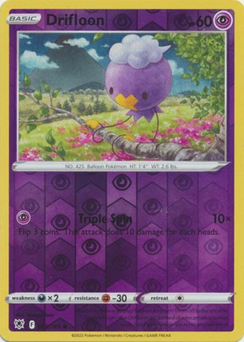 drifloon pokemon card Drifloon Reverse Holo – Stormfront 58/100 Pokemon Card – CollexyLux –  CollexyLux.dk main image 1
