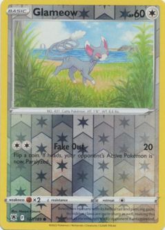 Pokemon Card - S&S: Astral Radiance 127/189 - GLAMEOW (reverse holo)