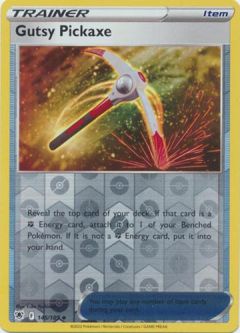 Pokemon Card - S&S: Astral Radiance 145/189 - GUTSY PICKAXE (reverse holo)