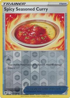 Pokemon Card - S&S: Astral Radiance 151/189 - SPICY SEASONED CURRY (reverse holo)