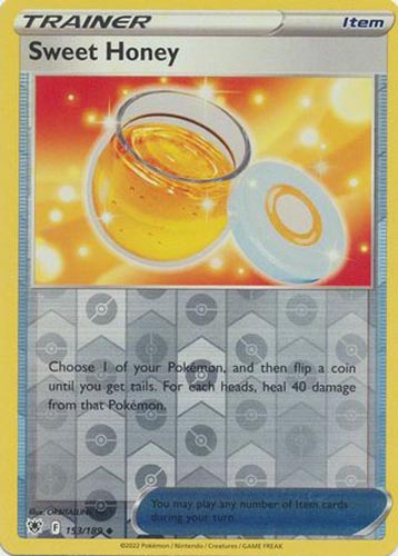 honey pokemon card price 192/198 Ultra Rare (SWSH Chilling Reign) + 1x TitanCards Toploader holofoil pattern or surface detail) Honey [Reverse Holo] #142 Prices