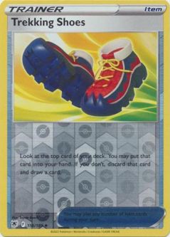 Pokemon Card - S&S: Astral Radiance 156/189 - TREKKING SHOES (reverse holo)